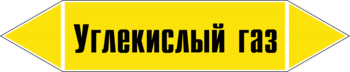 Маркировка трубопровода "углекислый газ" (пленка, 716х148 мм) - Маркировка трубопроводов - Маркировки трубопроводов "ГАЗ" - ohrana.inoy.org